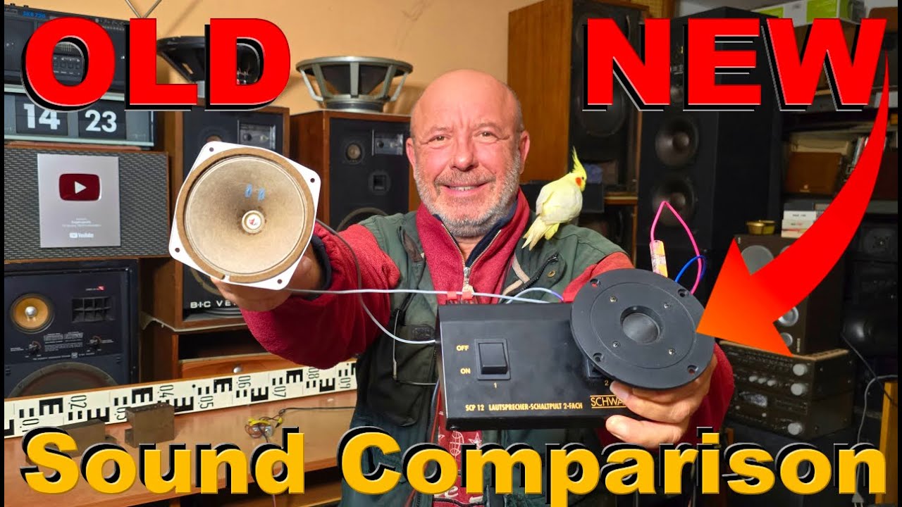 Old Vintage TESLA Tweeter vs. New Modern: SPEAKERS Sound Battle