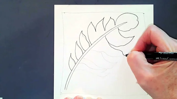 Tangle Tuesday Feather Lesson 3 28 2021