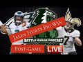 Eagles Beat Saints 24 To 21 In Jalen Hurts first Start! Post Game With Battle Birds Podcast