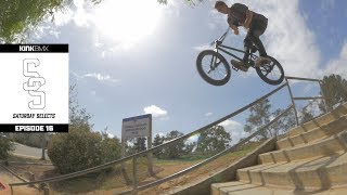 Travis Hughes Welcome To Pro Raw/BTS Footy - Ep. 16 Kink BMX Saturday Selects
