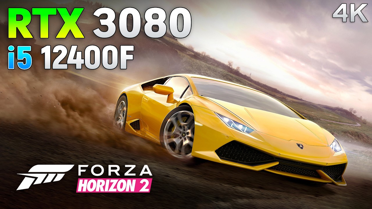 ⁣Forza Horizon 2 PC Port : RTX 3080 + i5 12400F | 4K