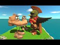 Brainrot Animals Tap tap tap   Sahur  VS Brainrot Bri bri Bicus  in Animal Revolt Battle Simulator