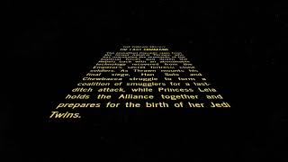 Star Wars: The Last Command Opening Crawl