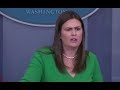 Sarah Huckabee Sanders April 9, 2018  White House Press Briefing