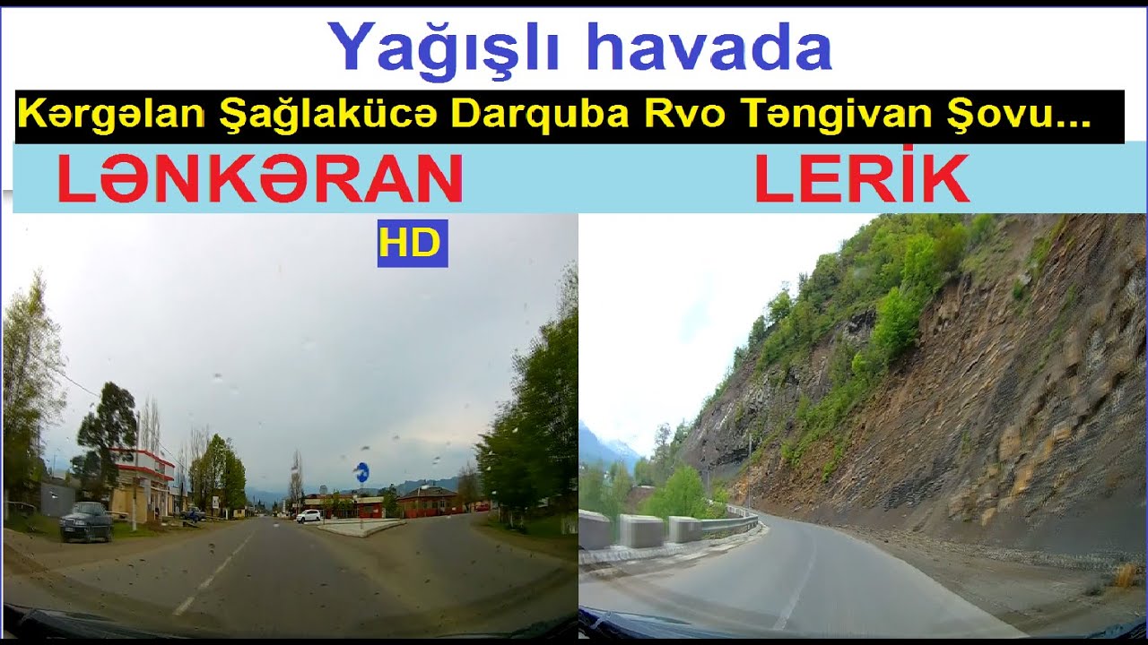 Apreldə Lənkərandan Lerik sərhədinə qədər (Kərgəlan,..., Təngivan)