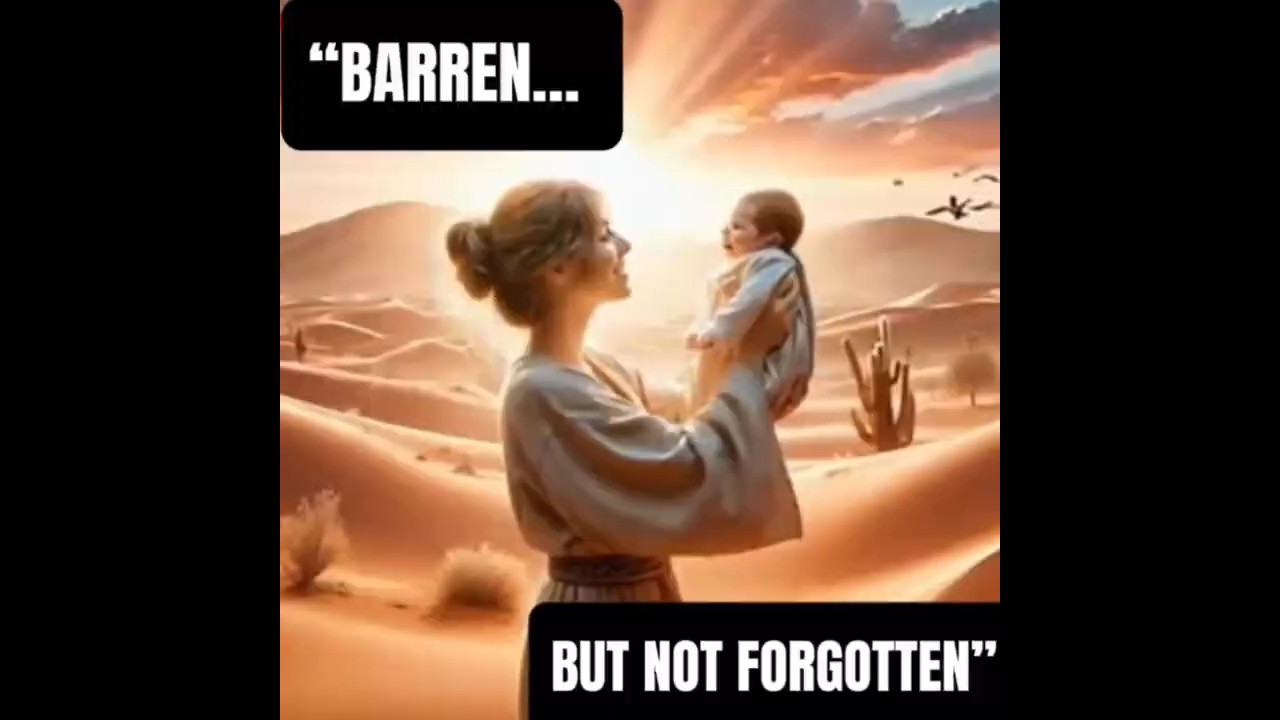 “BARREN… BUT NOT FORGOTTEN” (when mockery turns to miracle)#motivation #biblestories #inspirational