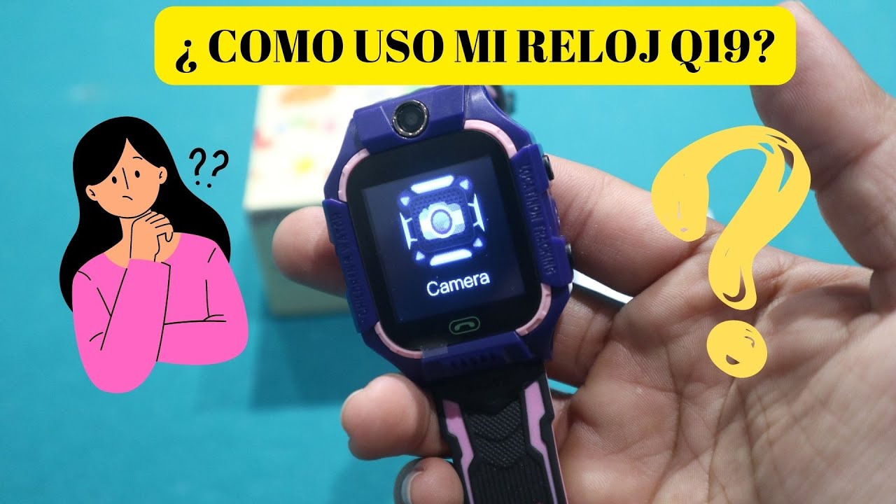 Smart Watch Niños Q19 Con Chip Llamadas, Rastreo Y Cámara Morado - Promart