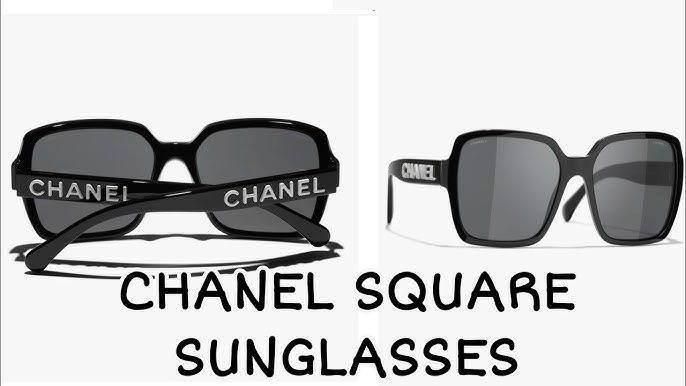 Chanel - Shield Sunglasses - Black Gold Mirror - Chanel Eyewear - Avvenice