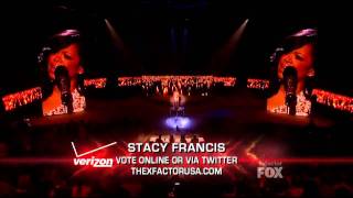 X Factor Miss Stacy Francis - Up To The Mountain - The X Factor USA Nov 2_ 2011.mp4