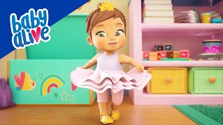 Baby Alive em Português Brasil👗Escolhe Um Novo Vestido De Princesa👑Vídeos Infantis💕