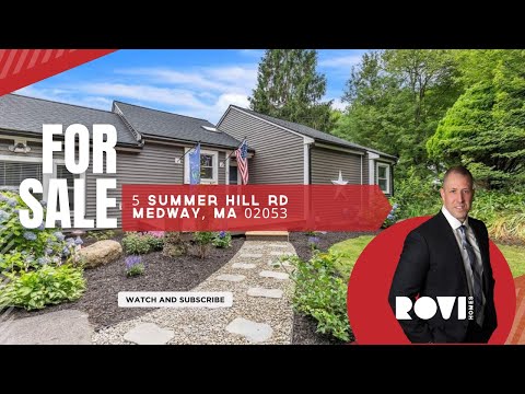 5 Summer Hill Rd, Medway, MA home video tour
