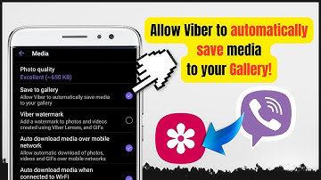 How To Allow Viber To Automatically Save media To your Gallery!? |Easy Tutorial| 2024
