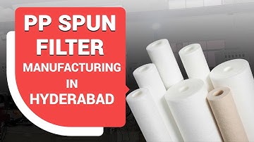AquaSafe PP Spun Filter Making Machine in Hyderabad | Contact for Dealership Across India