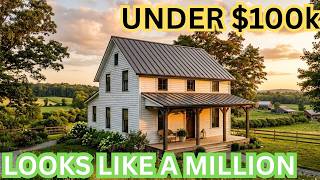 Small Rustic Farmhouses That Look Expensive (Built For Under $100K)