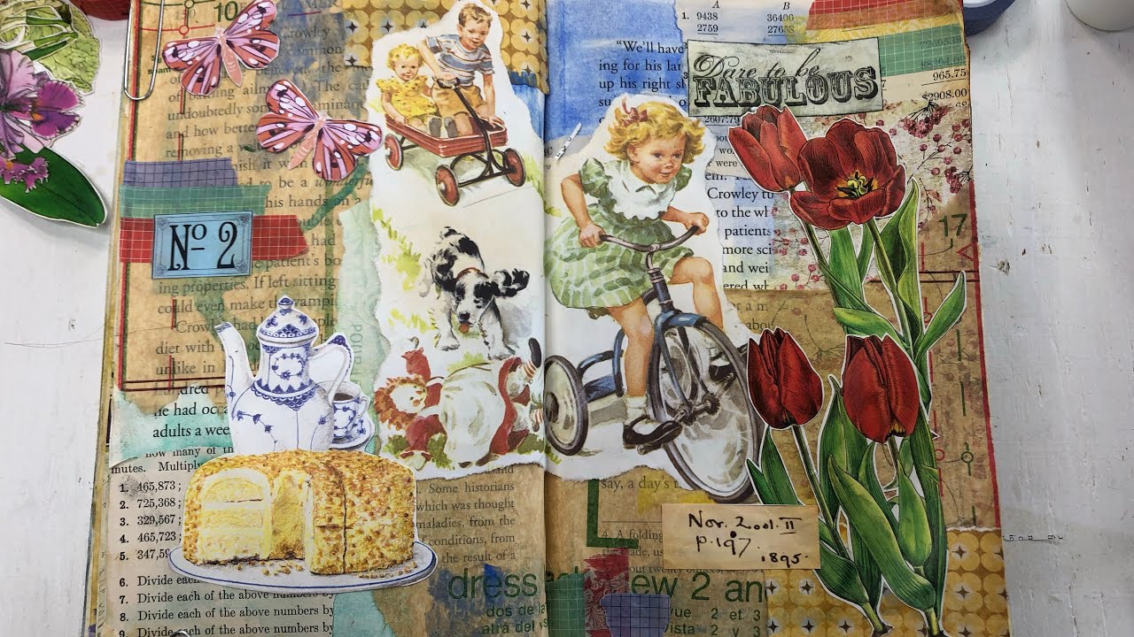 Collage Journal #2023cwp7 Margarete Miller Collage Challenge Week 7 ...
