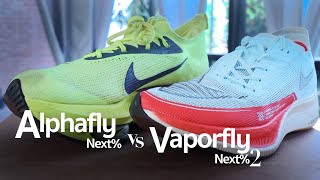 Alphafly Next% vs Vaporfly Next%2 : ถ้าต้องเลือก คู่ไหนดี? ที่เหมาะกับเรา