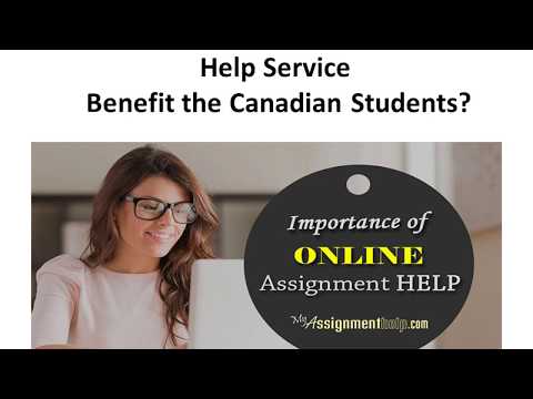 Online Assignment Help in Canada at MyAssigmentHelp.com