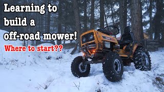 Learning about an off-road mower. What to look for!