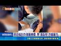 持假槍闖淡水宮廟 叫囂遭所長大外割制伏  攜"水雷"爆裂物2度闖宮廟 恐嚇:會再來｜三立新聞LIVE