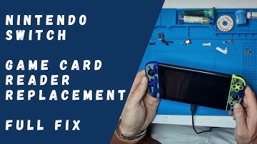 Nintendo Switch - Game Card Reader Slot Replacement (FULL FIX)
