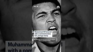 Muhammad Ali honored with a commemorative U.S. postage stamp