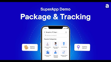 All in one Super App | Send Package & Live Tracking Demo