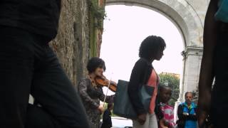 Feira Da Ladra - Arianna Luci - Violinista / Artista De Rua