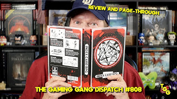 Index Card RPG Master Edition Reviewed on The Gaming Gang Dispatch EP 808