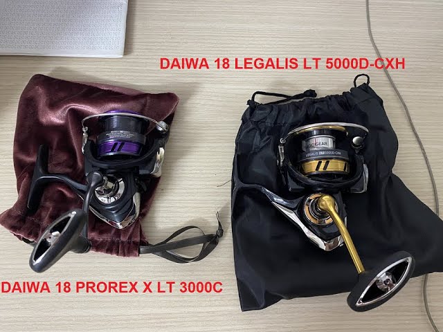 DAIWA LEGALIS LT 5000D-CXH và PROREX X LT 3000C | FISHINGTV-62