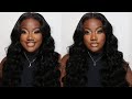 BEST REALISTIC HD LACE! PRE PLUCKED &amp; BLEACHED WIG FOR BEGINNERS FT. WIGGINS HAIR