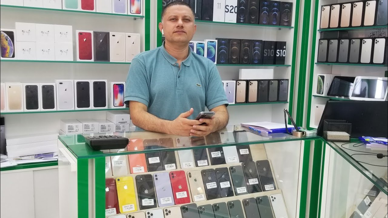 Deira Dubai naif live in mobiles shop's YouTube