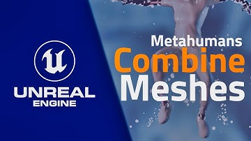 Combine Metahuman Meshes - UnrealEngine 5.1