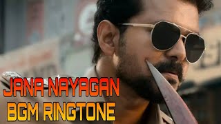 JANA NAYAGAN BGM RINGTONE 🔥🔥First Roar Glimpse