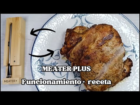 😍 Probamos MEATER PLUS el termómentro inteligente + receta de CABEZA de MAGRO de CERDO
