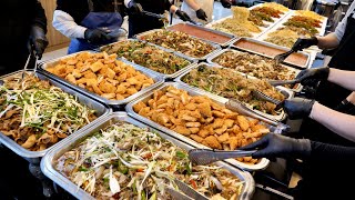 Amazing Korean Cooking Process, Best Korean food buffet dishes, korean street food