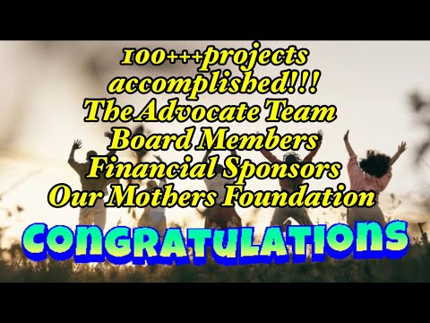 Milestone to remember, 100++ projects accomplished, maraming salamat po