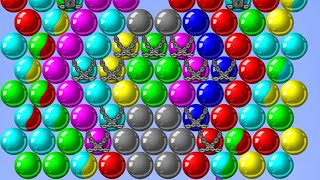 🔥Bubble shooter level 179-185 🎯 Easy win strategy Android Trending mobile game...