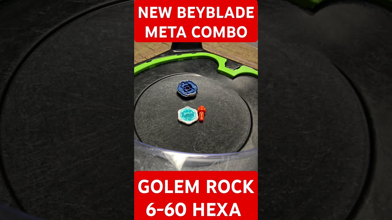 Golem Rock 6 60 Hexa Or As I Like To Call It 666 Beybladex