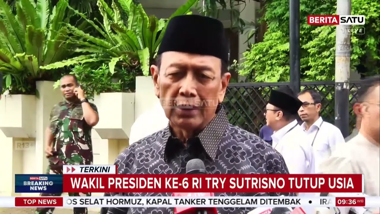 Try Sutrisno Wafat, Wiranto Ungkap Keteladanan Sang Jenderal #beritasatu