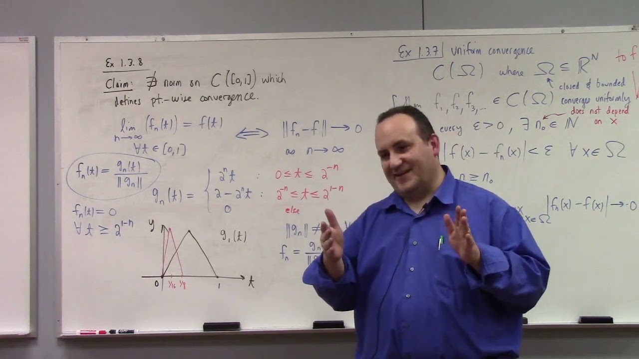 Hilbert Spaces: Lecture 2, normed linear space, 1-18-23 part 2