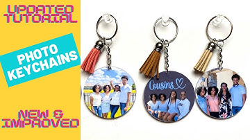 🤓DIY ACRYLIC PHOTO KEYCHAINS WITH CRICUT🤓