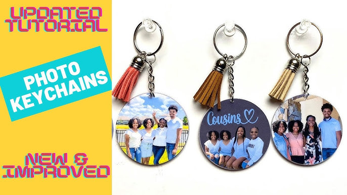 Easy Acrylic Keychains Tutorial  Start to Finish with a Cricut! 