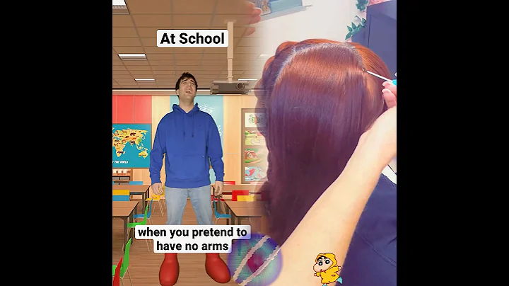 When You Pretend To Have No Arms #shorts #relatable