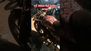 HF Deluxe Full Body Wrap 🔥 Budget Bike Ka Premium Look | Full Transformation 😍