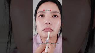 Soft Blur Lip K-Makeup 💋☁️ ft. NEW Rom&nd Lip Mate Pencil | HIKOCO screenshot 1