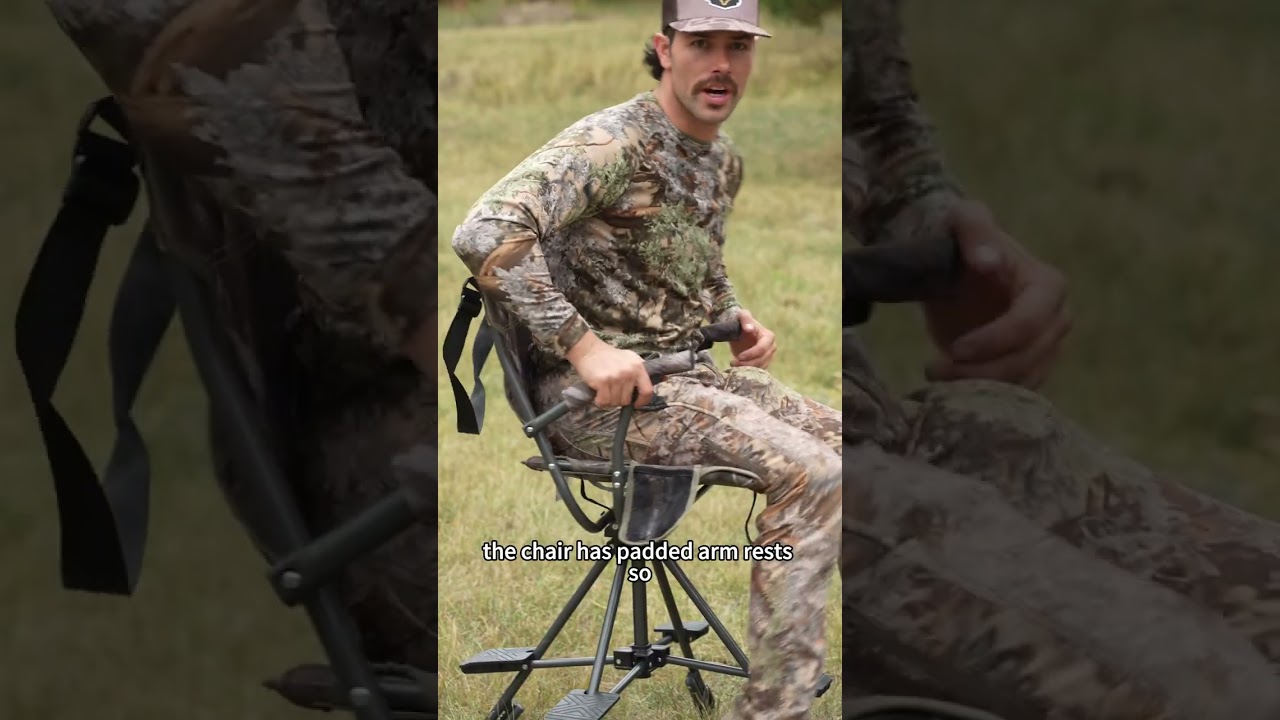 Silent 360° Hunting  Blind Chair Review