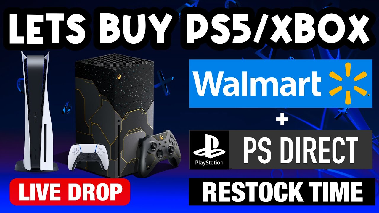 PS5 & Xbox Series X Restock - CYBER MONDAY DROPS - Restock Stream