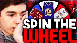 SPIN THE WHEEL OF NBA PLAYER NUMBERS! NBA 2K16 SQUAD BUILDER