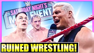 WWE SNME Just RUINED Wrestling!! @CRIT-MAN-5x