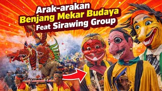 Arak-arakan Benjang Mekar Budaya Feat Sirawing Group Di Cikalang
